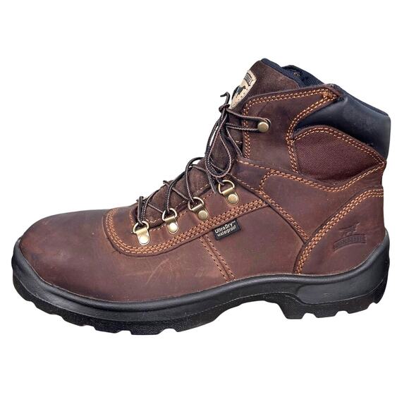 Irish Setter X Red Wing Men’s Ely Brown Steel Toe Work Boot Size US 12 main image 9